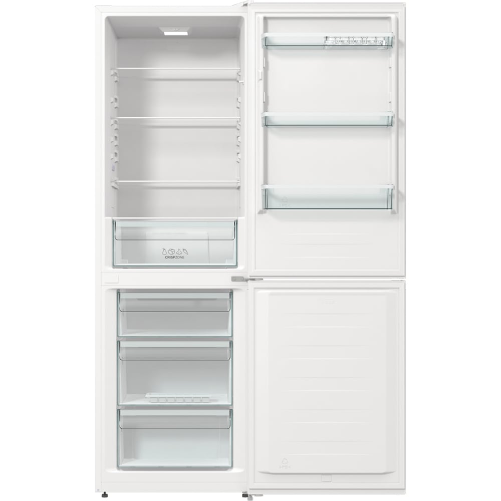 Combina frigorifica GORENJE RK6191EW4, FrostLess, 314 l, H 185 cm, Clasa F, alb