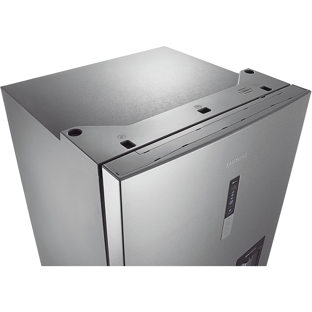 Combina frigorifica SAMSUNG RL436EFBASL/EO, No Frost, 458 l, H 185 cm, Clasa E, Dozator apa, All-Around Cooling, inox