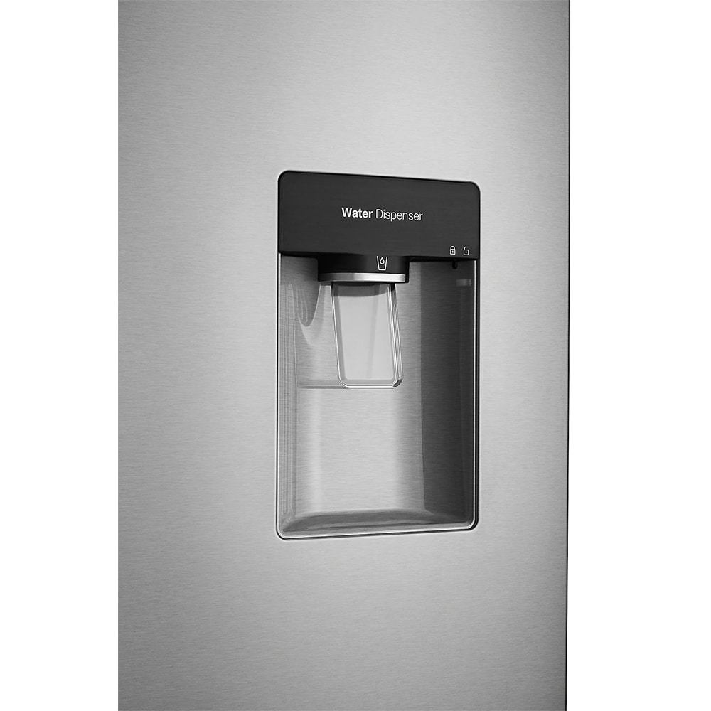 Combina frigorifica SAMSUNG RL436EFBASL/EO, No Frost, 458 l, H 185 cm, Clasa E, Dozator apa, All-Around Cooling, inox