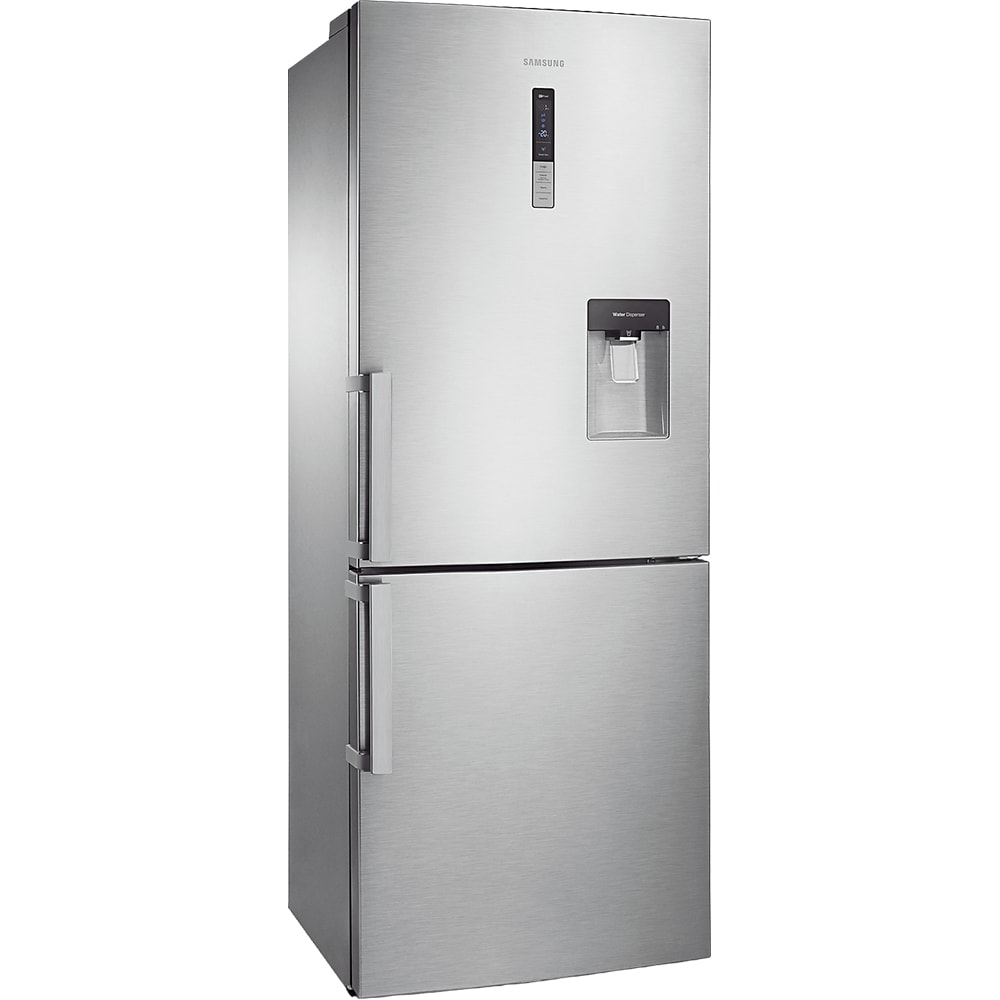 Combina frigorifica SAMSUNG RL436EFBASL/EO, No Frost, 458 l, H 185 cm, Clasa E, Dozator apa, All-Around Cooling, inox