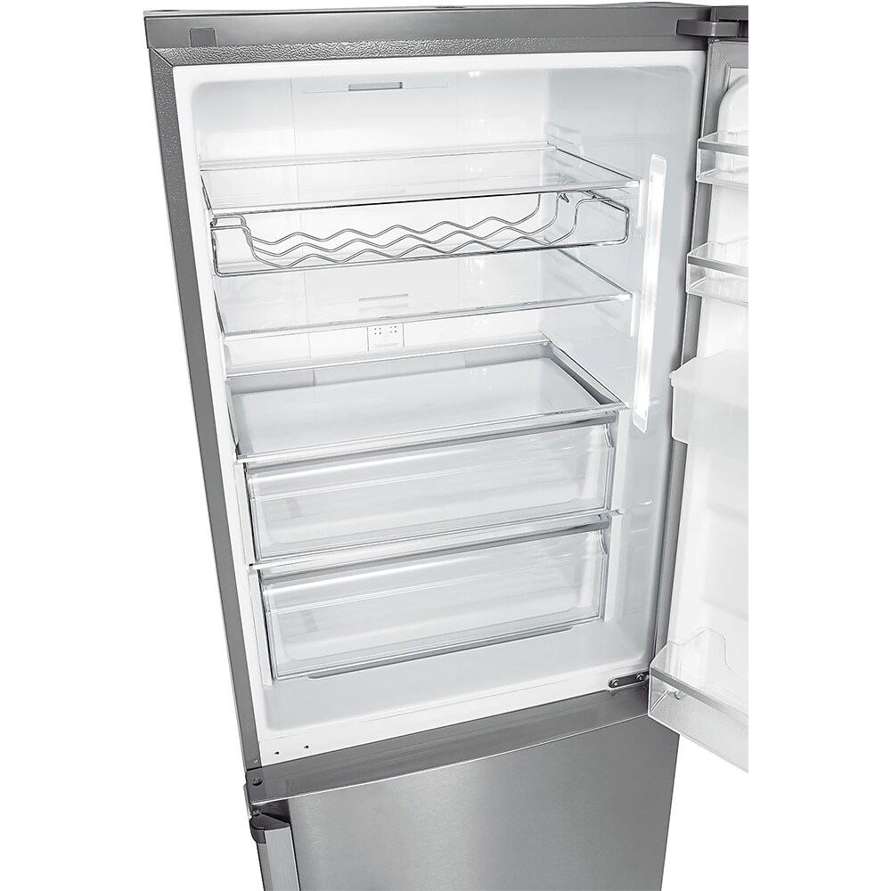Combina frigorifica SAMSUNG RL436EFBASL/EO, No Frost, 458 l, H 185 cm, Clasa E, Dozator apa, All-Around Cooling, inox