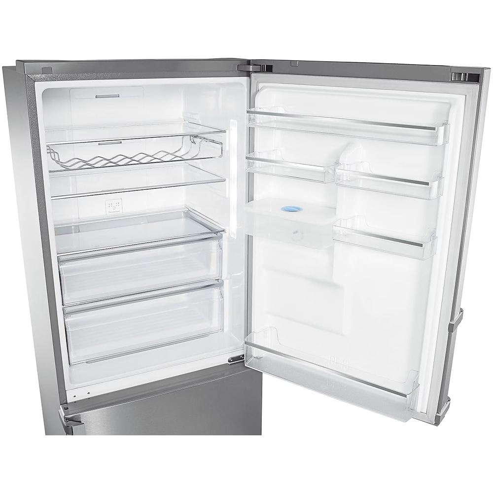Combina frigorifica SAMSUNG RL436EFBASL/EO, No Frost, 458 l, H 185 cm, Clasa E, Dozator apa, All-Around Cooling, inox