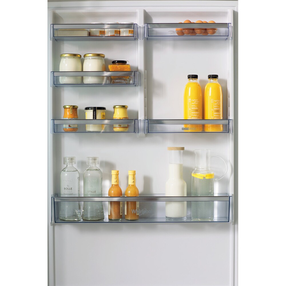 Combina frigorifica WHIRLPOOL W84BE 72 X, No Frost, 558 l, H 186 cm, Clasa A++, inox