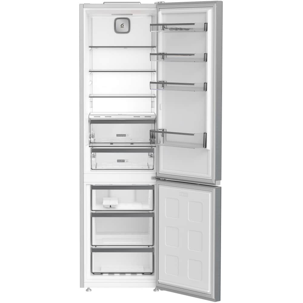 Combina frigorifica WHIRLPOOL WHK 26362 XP5E, No Frost, 316 l, H 186.5 cm, Clasa D, inox