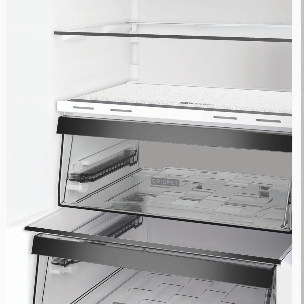 Combina frigorifica WHIRLPOOL WHK 26362 XP5E, No Frost, 316 l, H 186.5 cm, Clasa D, inox