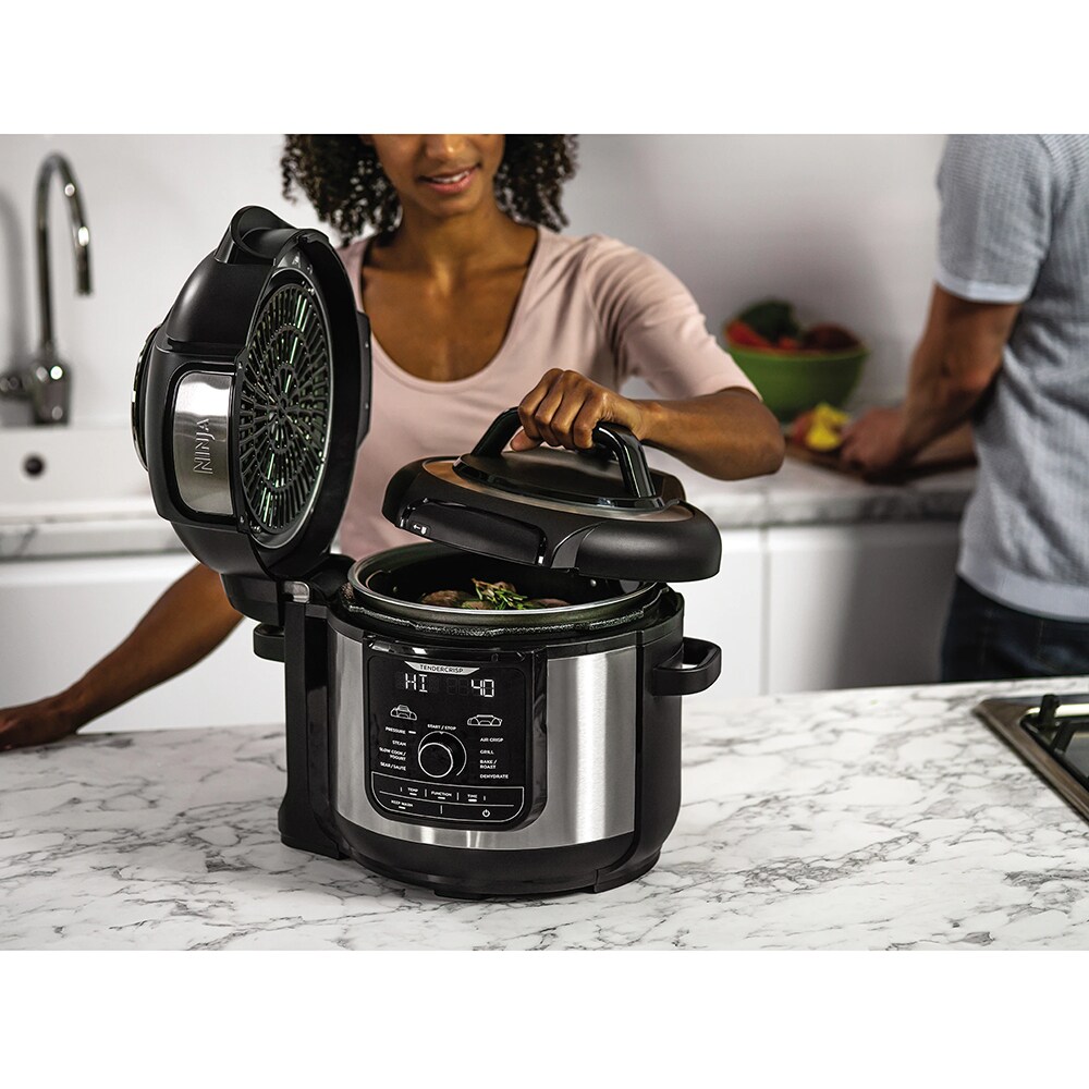 Multicooker NINJA OP500EU, 7.5l, 1460W, 9 programe, negru-argintiu