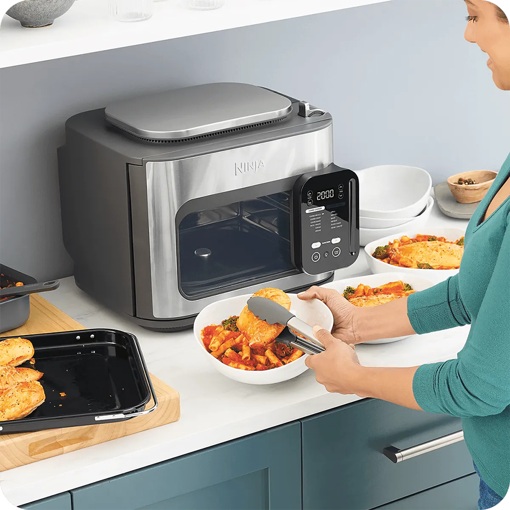 Multicooker NINJA Combi 11in1 SFP700EU, 12.5l, 1780W, 11 programe, negru-argintiu