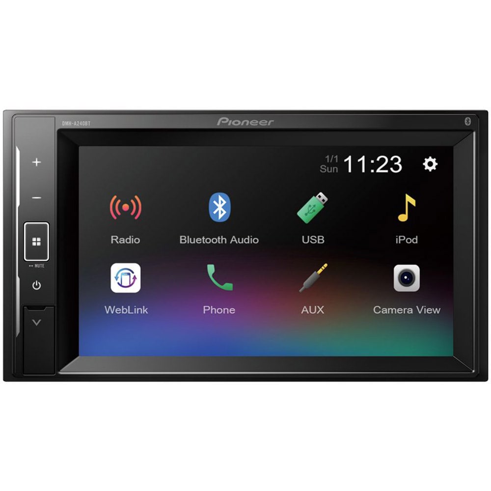 Player auto PIONEER DMH-A240BT, 4 x 50W, Bluetooth, USB