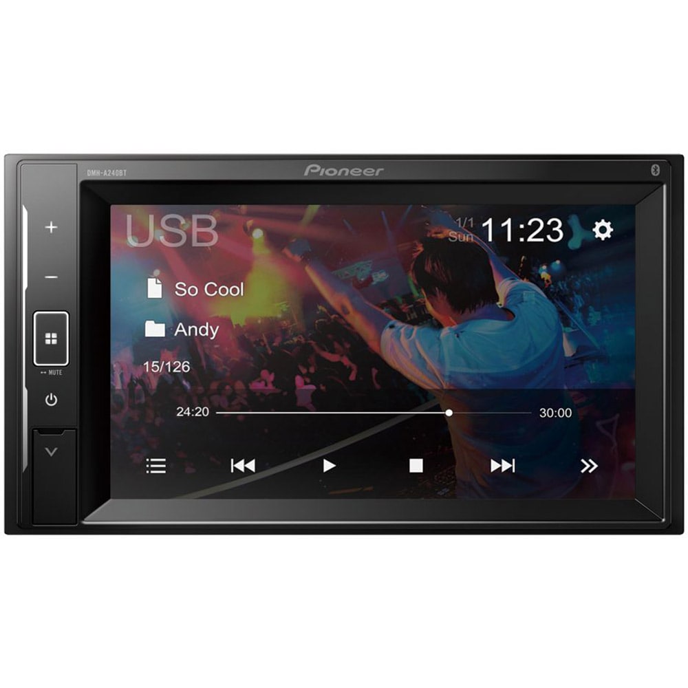 Player auto PIONEER DMH-A240BT, 4 x 50W, Bluetooth, USB
