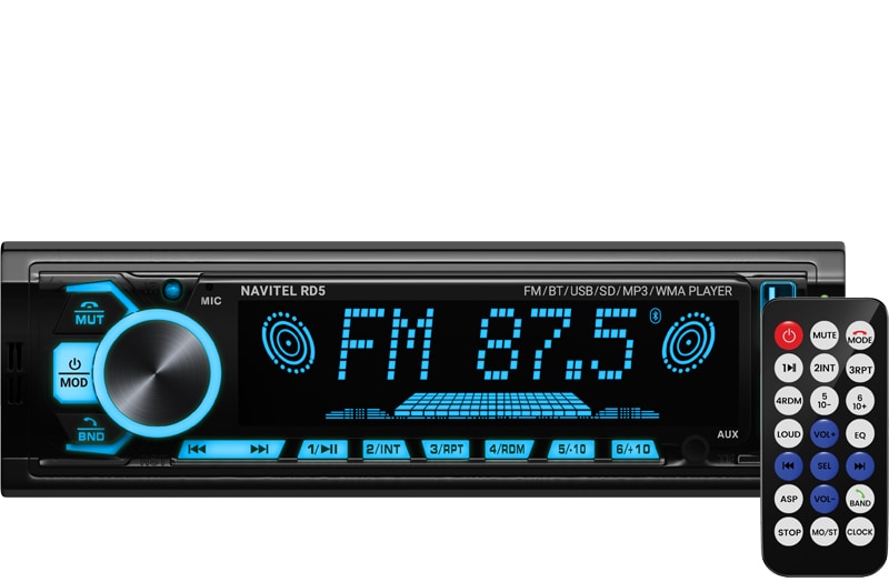 Player auto NAVITEL RD5, 4 X 50W, Bluetooth, USB, AUX