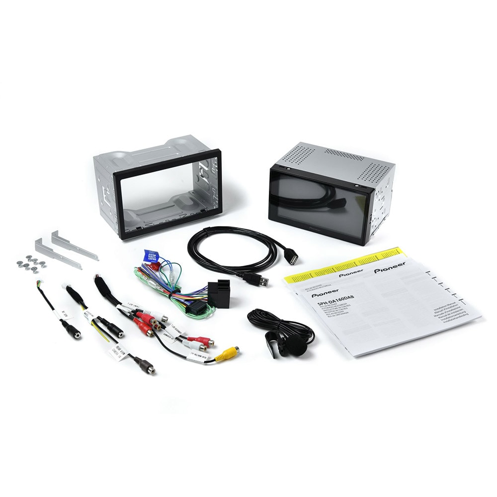 Player auto PIONEER SPH-DA160DAB, 4 x 50W, Bluetooth, USB, MirrorLink