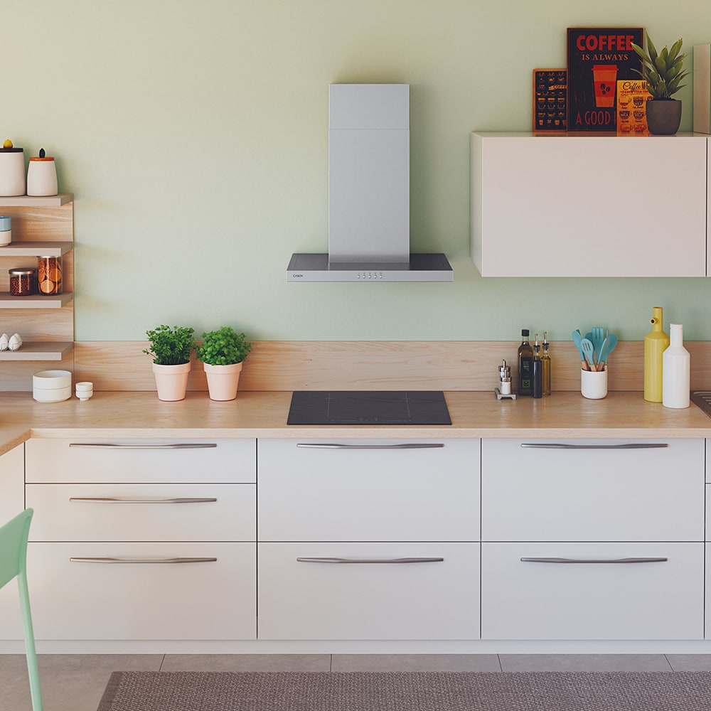 Plita incorporabila CANDY CDTP644SC/E1, Inductie, 4 arzatoare, Touch control, negru