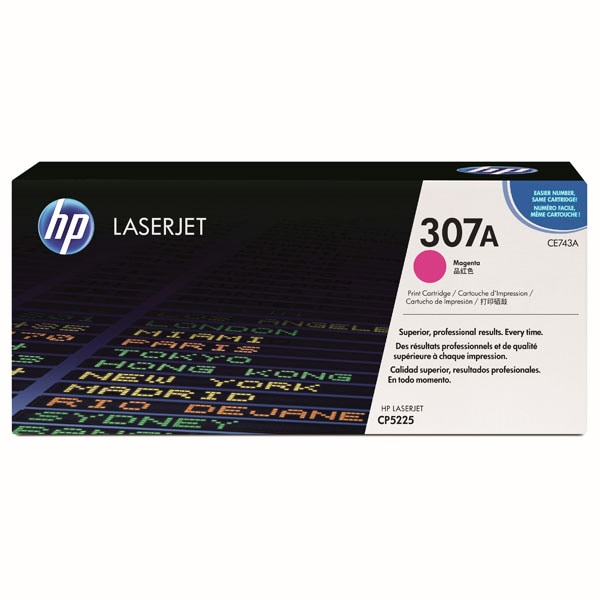 Toner original HP 307A (CE743A), magenta