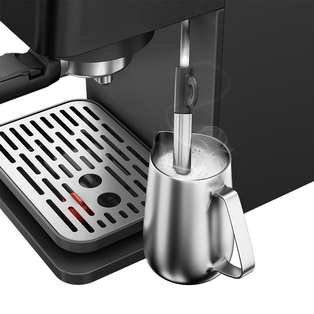 Espressor manual BEKO CaffeExperto CED6522B, 1.5l, 1688W, 15 bar, negru