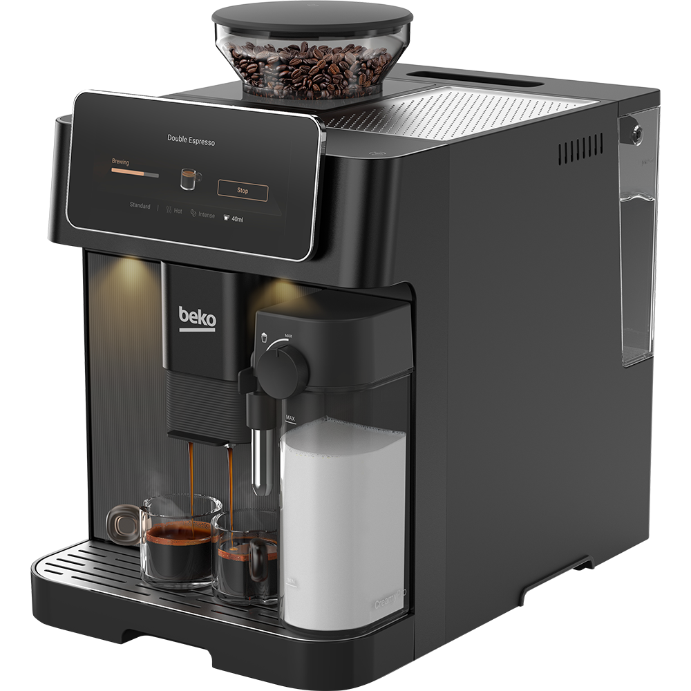 Espressor automat BEKO CaffeExperto CEG8564B, 2l, 1350W, 19 bar, negru