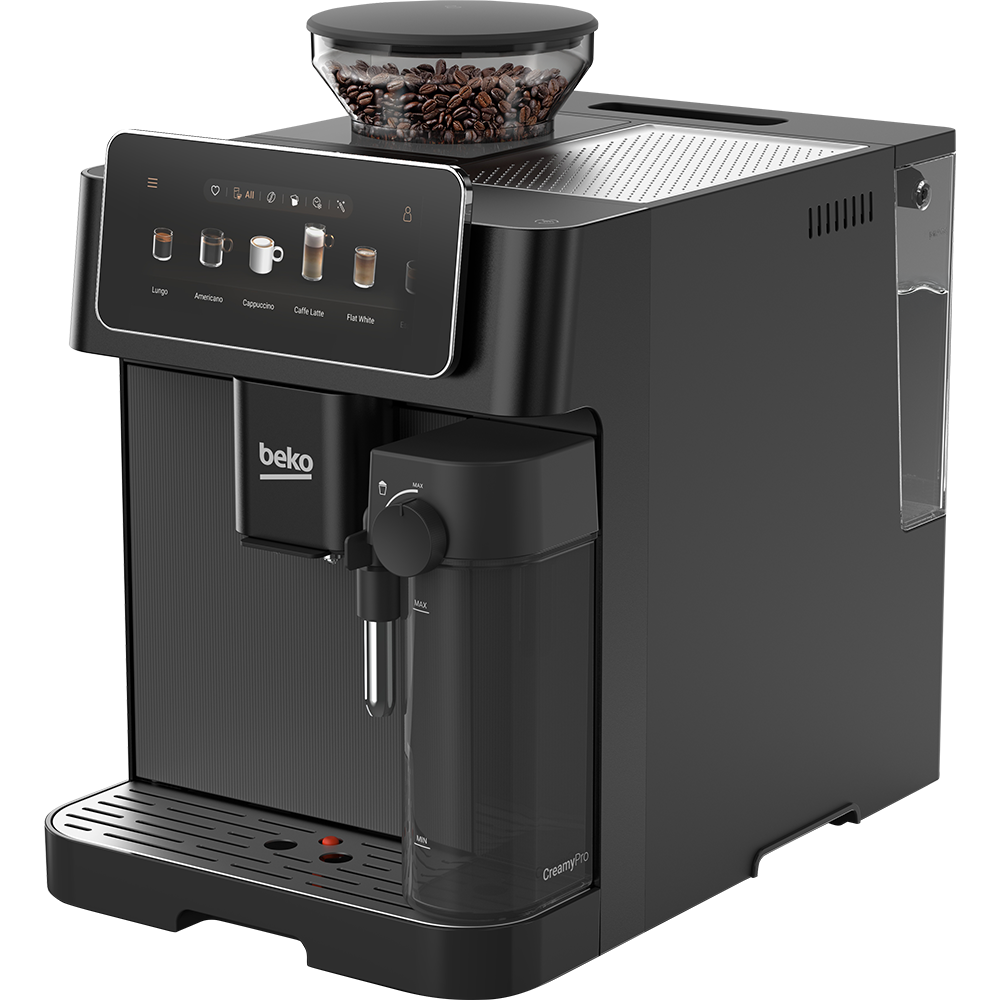 Espressor automat BEKO CaffeExperto CEG8564B, 2l, 1350W, 19 bar, negru