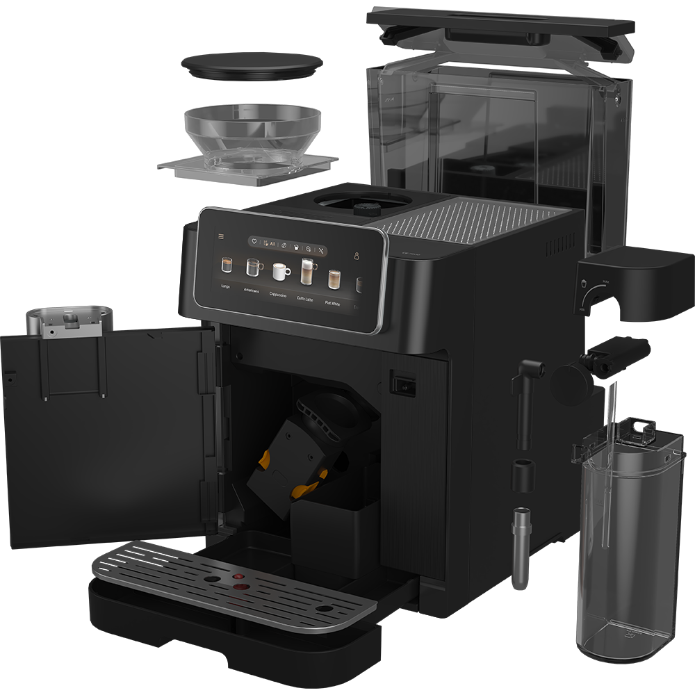 Espressor automat BEKO CaffeExperto CEG8564B, 2l, 1350W, 19 bar, negru