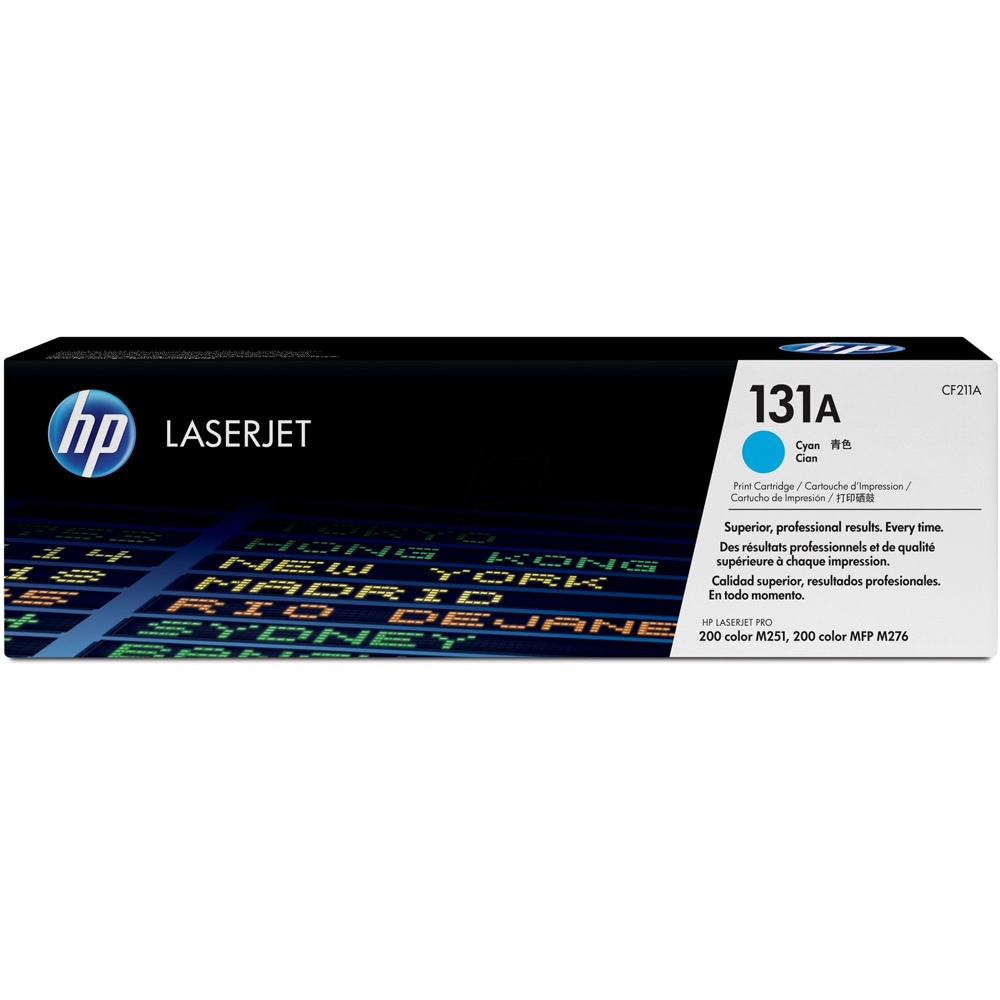 Toner original HP 131A (CF211A), cyan