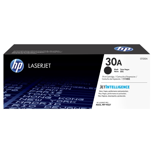 Toner original HP 30A (CF230A), negru