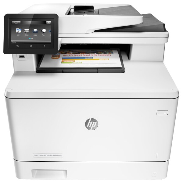 Multifunctional laser color HP LaserJet Pro MFP M477fnw, A4, USB, Retea, Wi-Fi
