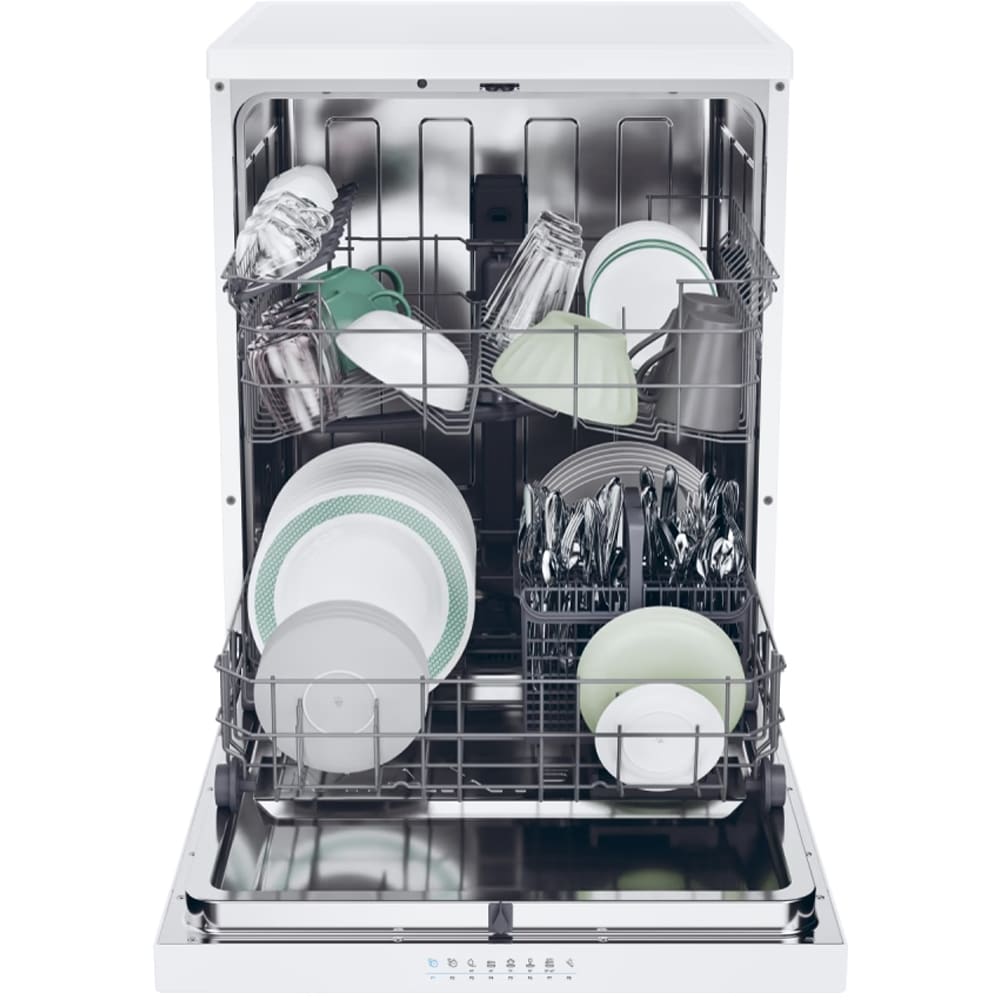 Masina de spalat vase independenta CANDY Rapido CF 3C7F0W, 13 seturi, 8 programe, 60 cm, Clasa C, alb