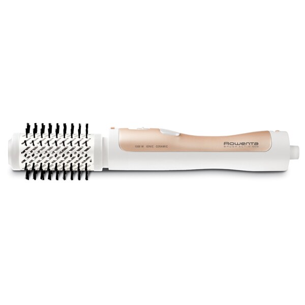 Perie rotativa ROWENTA Brush Activ CF9220, 2 viteze, 1000W, alb - roz
