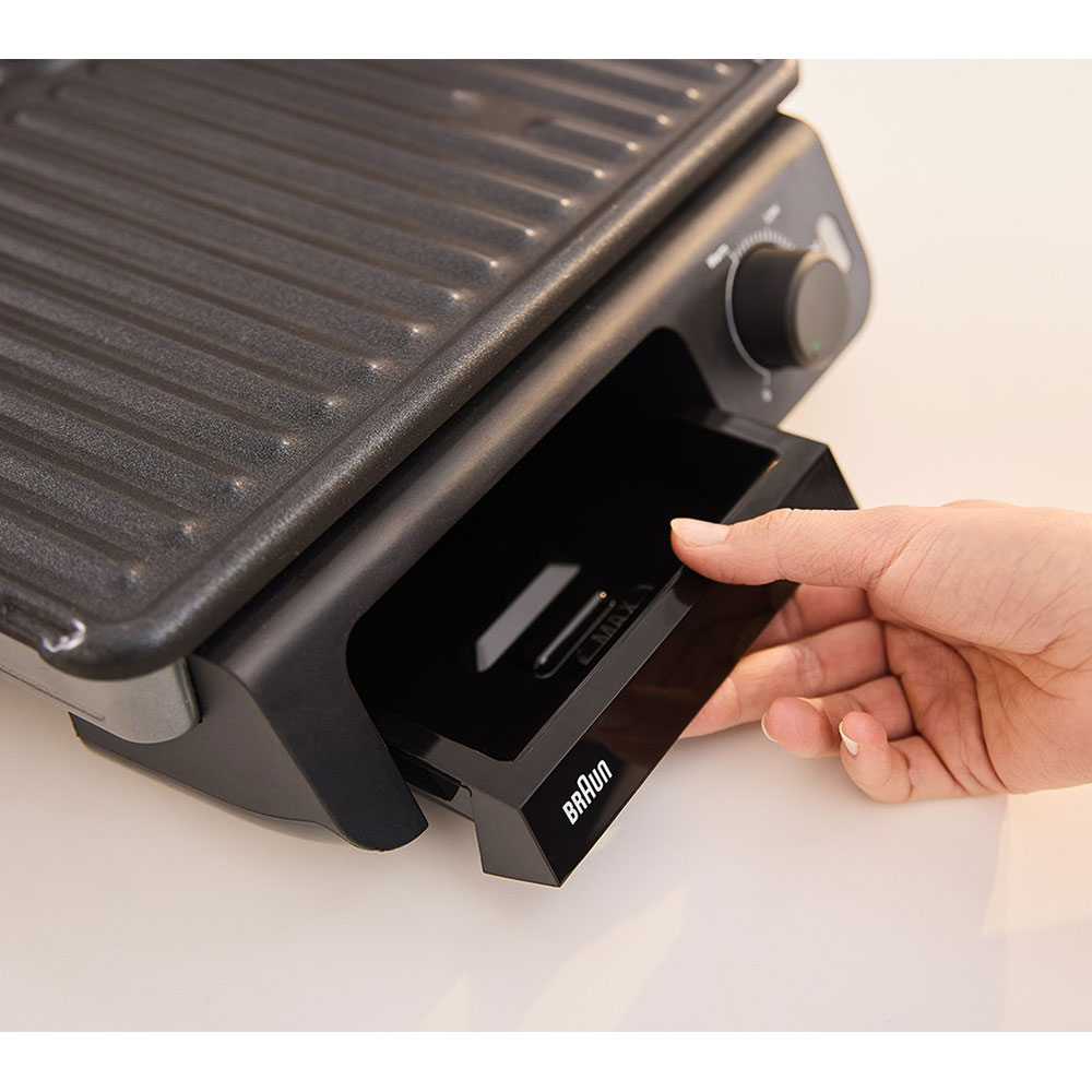 Gratar electric BRAUN MultiGrill 5 CG5010IGY, 2000W, negru