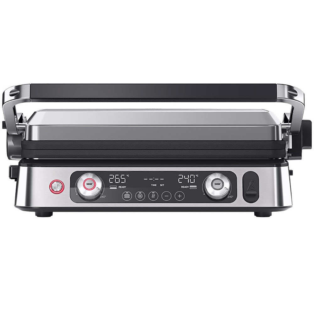 Gratar electric BRAUN MultiGrill 9 Pro CG9160, 2200W, argintiu-negru