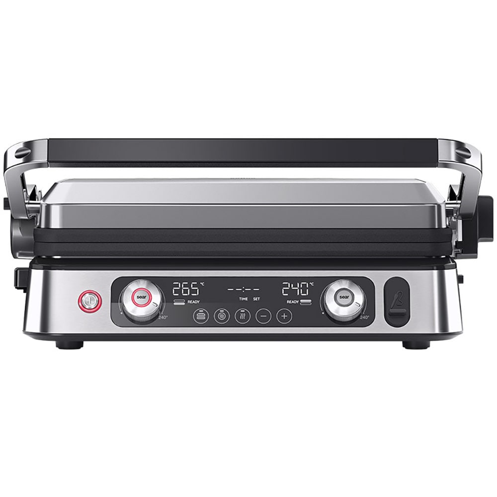 Gratar electric BRAUN MultiGrill 9 Pro CG9167, 2200W, argintiu-negru