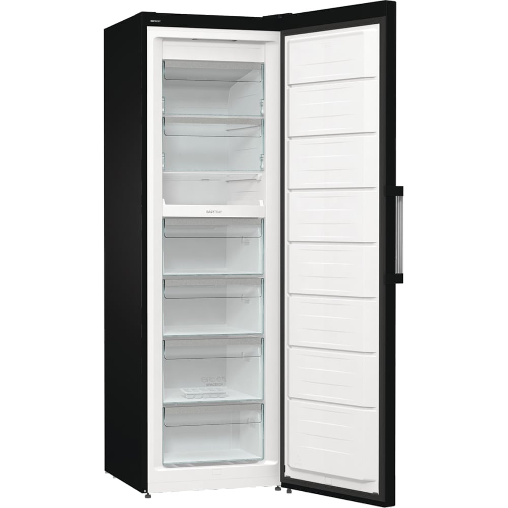 Congelator GORENJE FN619EABK6, No Frost, 280 l, H 185 cm, Clasa E, negru
