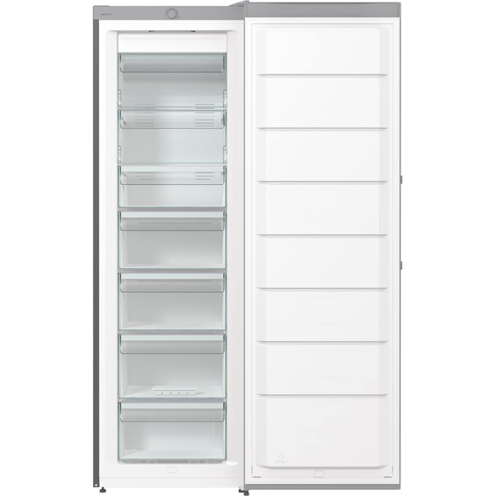 Congelator GORENJE FN619EES5, No Frost, 280 l, H 185 cm, Clasa E, argintiu