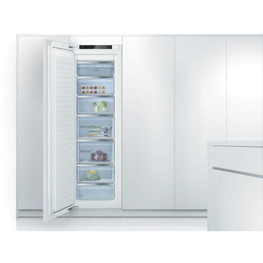 Congelator incorporabil BOSCH GIN81VEE0, No Frost, 212 l, H 177 cm, Clasa E