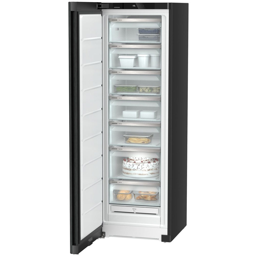 Congelator LIEBHERR SFNbdd 5227 Plus, No Frost, 278 l, H 185.5 cm, Clasa D, negru