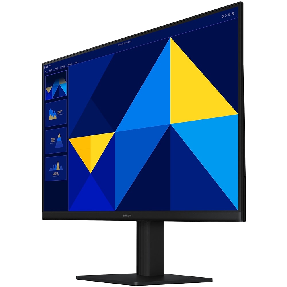 Monitor LED IPS SAMSUNG Essential S30GD LS24D300GAUXEN, 24", Full HD, 100Hz, negru
