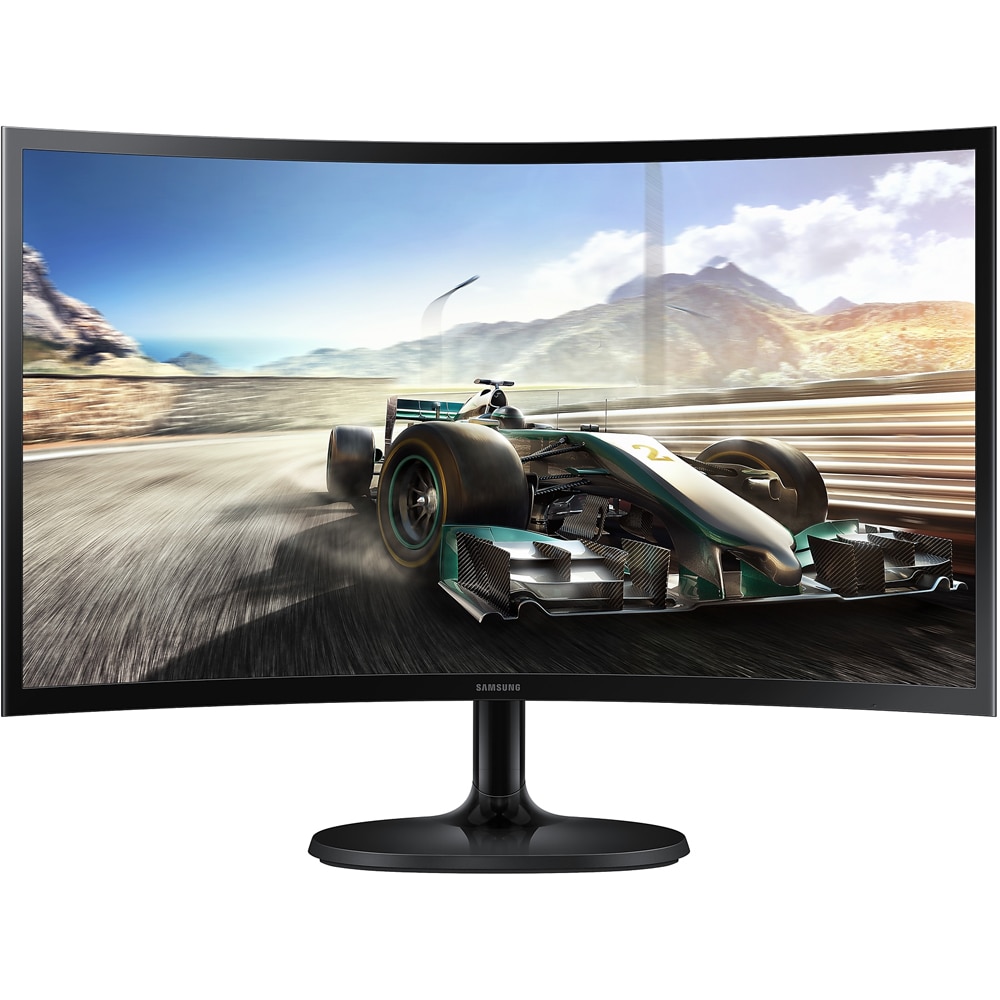 Monitor Gaming curbat LED VA SAMSUNG Essential S3 S36GD LS27D360GAUXEN, 27", Full HD, 100Hz, negru
