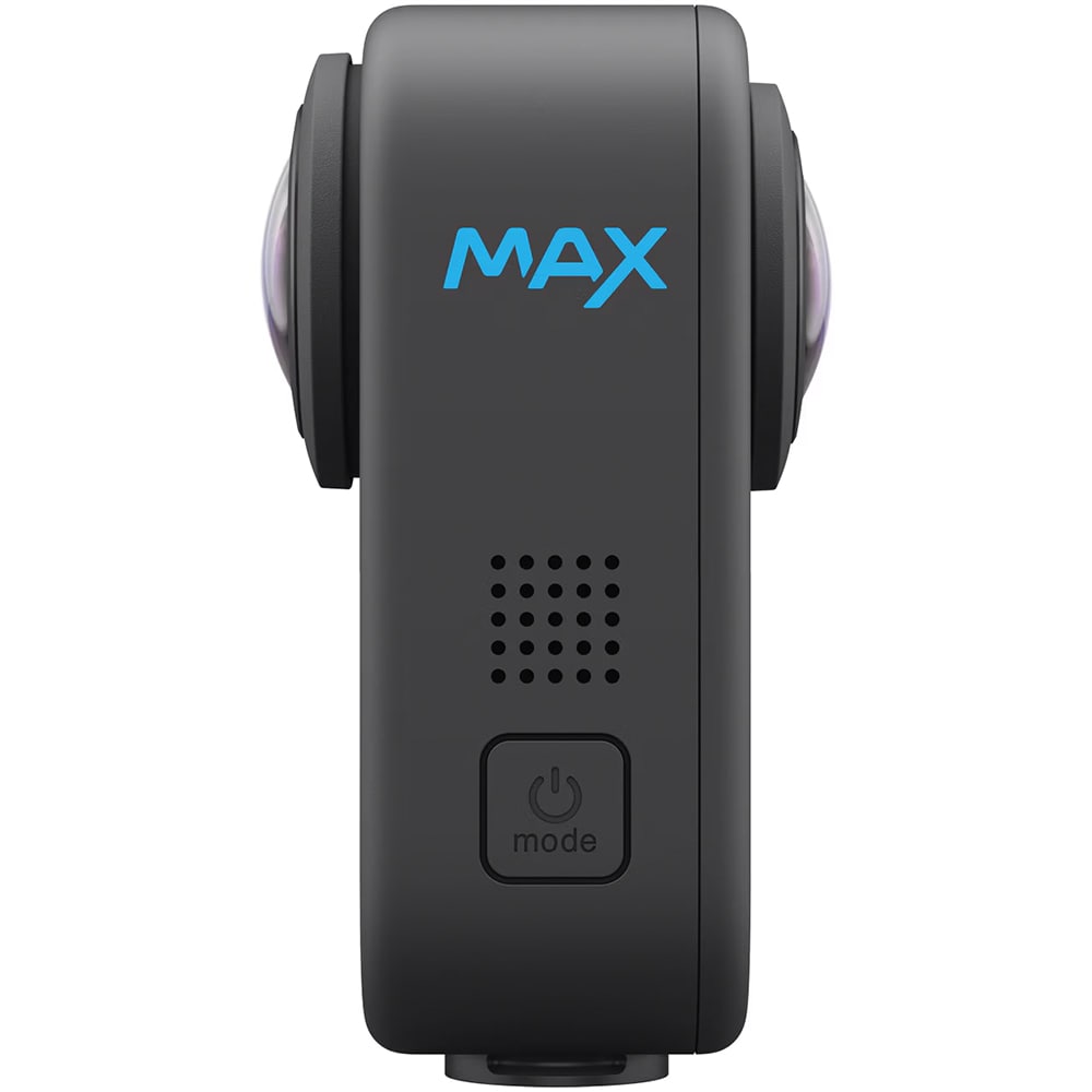 Camera video sport GoPro MAX 360 2025, 5.6K, Wi-Fi, GPS, negru