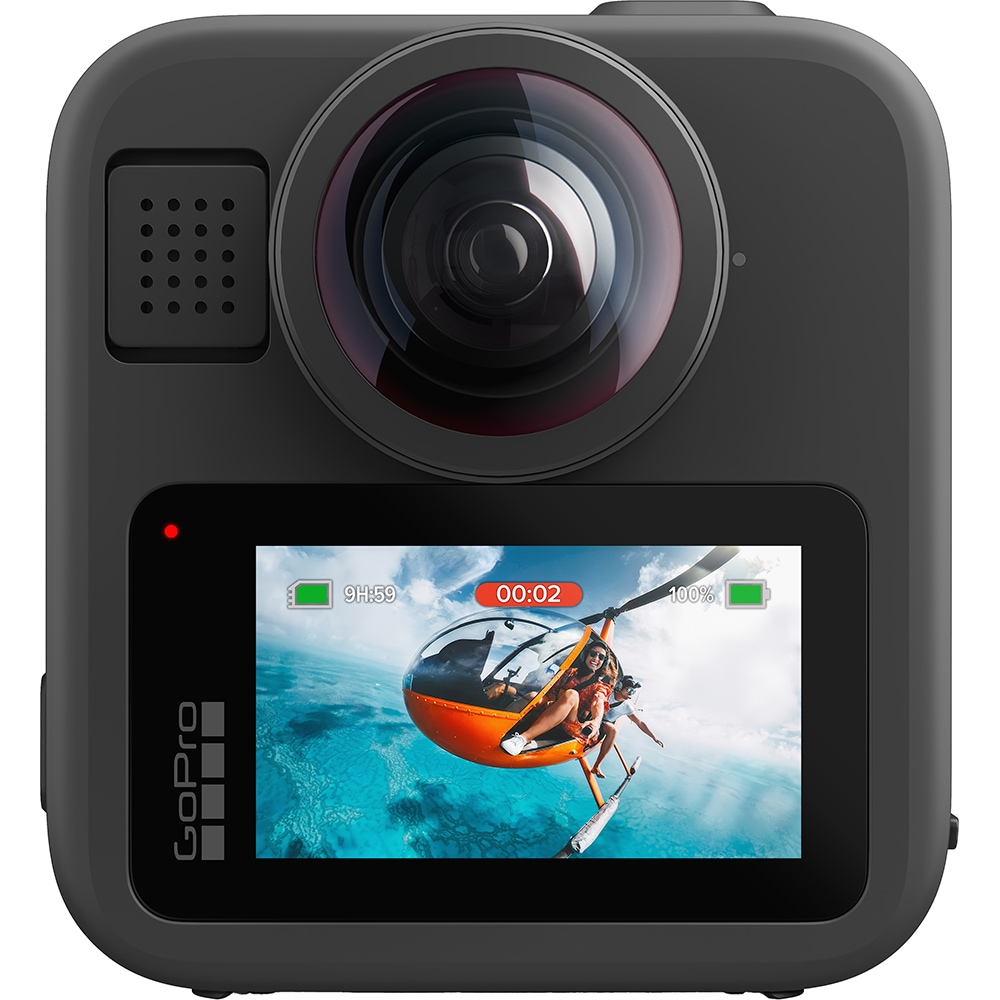 Camera video sport GoPro MAX 2, 8K, Wi-Fi, GPS, negru