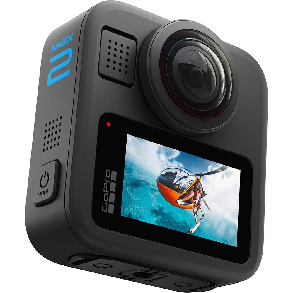 Camera video sport GoPro MAX 2, 8K, Wi-Fi, GPS, negru