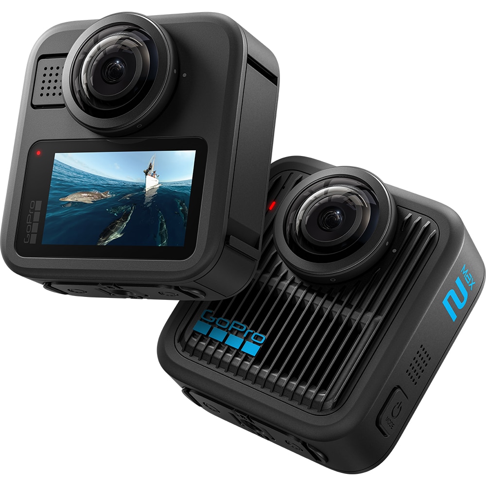 Camera video sport GoPro MAX 2, 8K, Wi-Fi, GPS, negru