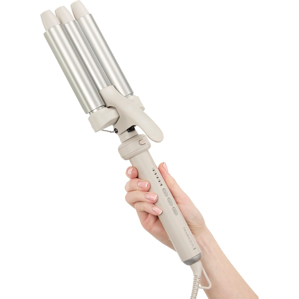 Trusa coafat Multistyler REMINGTON Trendology 5-in-1, 210 grade, invelis ceramic, bej
