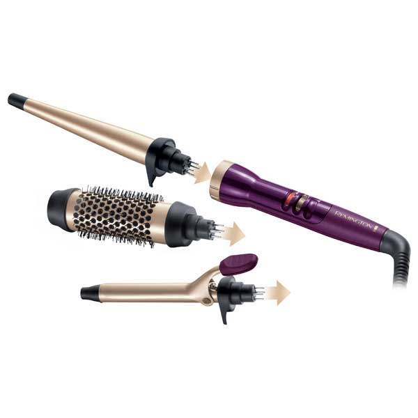Set ondulator REMINGTON Your Style Ci97M1, 220 grade, invelis ceramic, violet