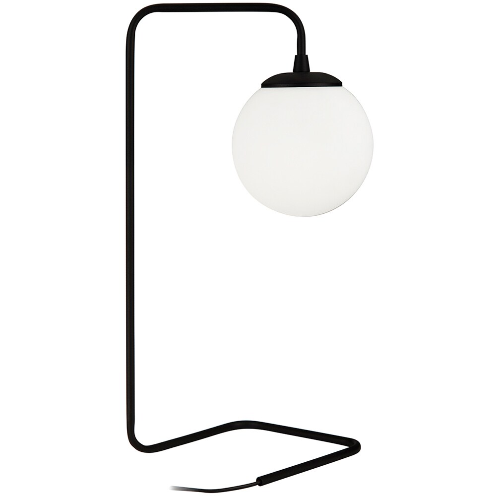 Veioza SQUID LIGHTING 122TL1.30BW.02, 100W, E27, Alb , Negru