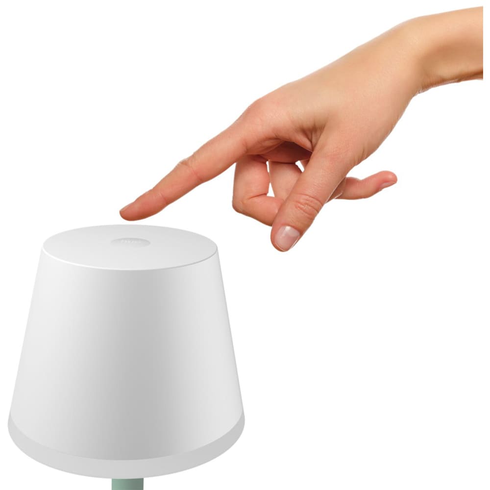 Lampa portabila smart PHILIPS HUE Go 8719514404571, Bluetooth, lumina RGB, 6.2W, alb