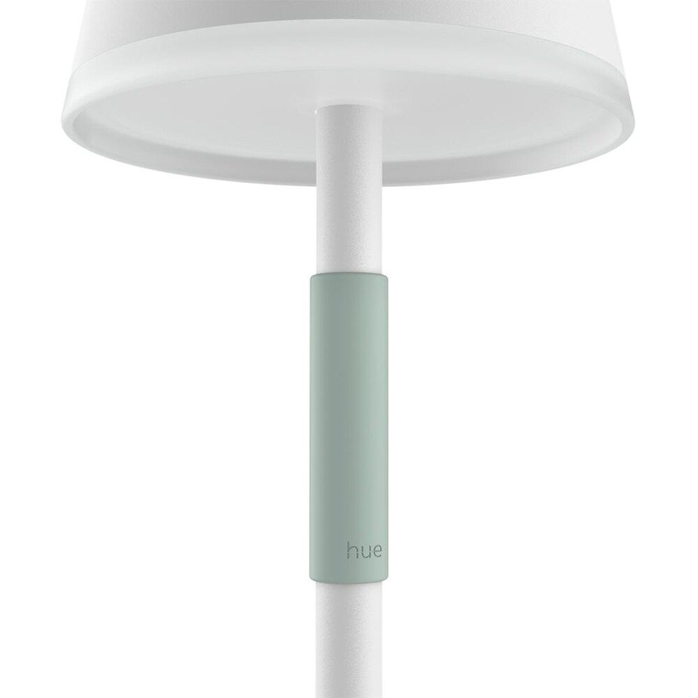 Lampa portabila smart PHILIPS HUE Go 8719514404571, Bluetooth, lumina RGB, 6.2W, alb