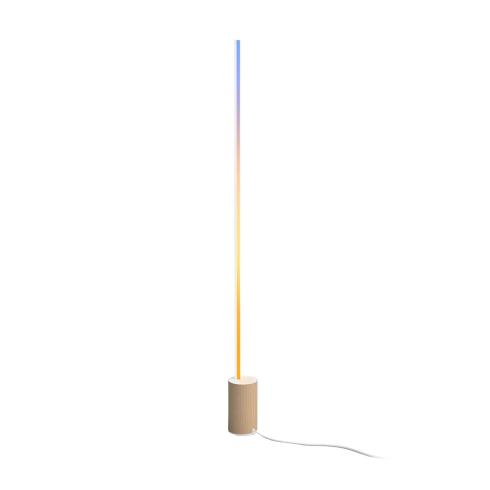 Lampa de podea PHILIPS Hue Gradient Signe 8719514433526, iluminare RGB, 29W, alb