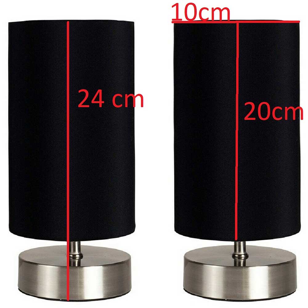 Set Veioze SQUID LIGHTING 86523, 60W, E27, Negru