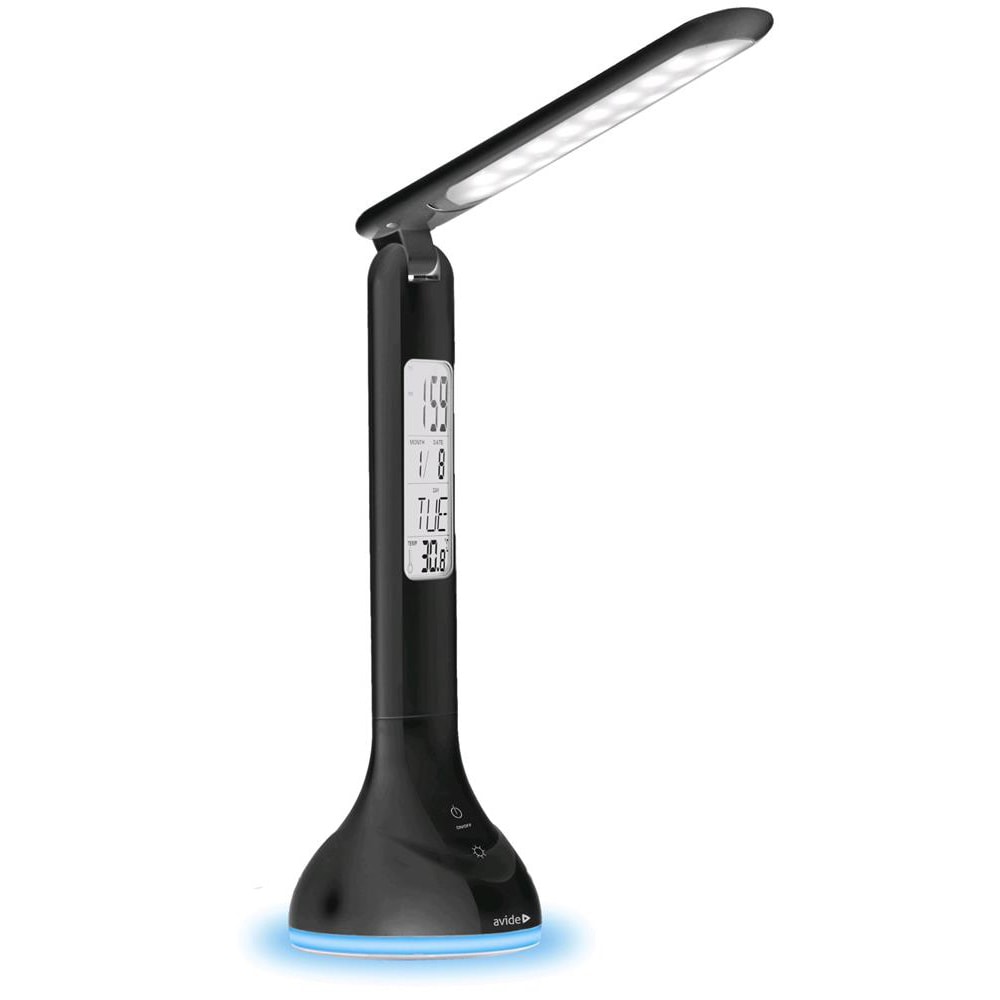 Lampa de birou LED AVIDE Calendar, 4W, 250lm, negru