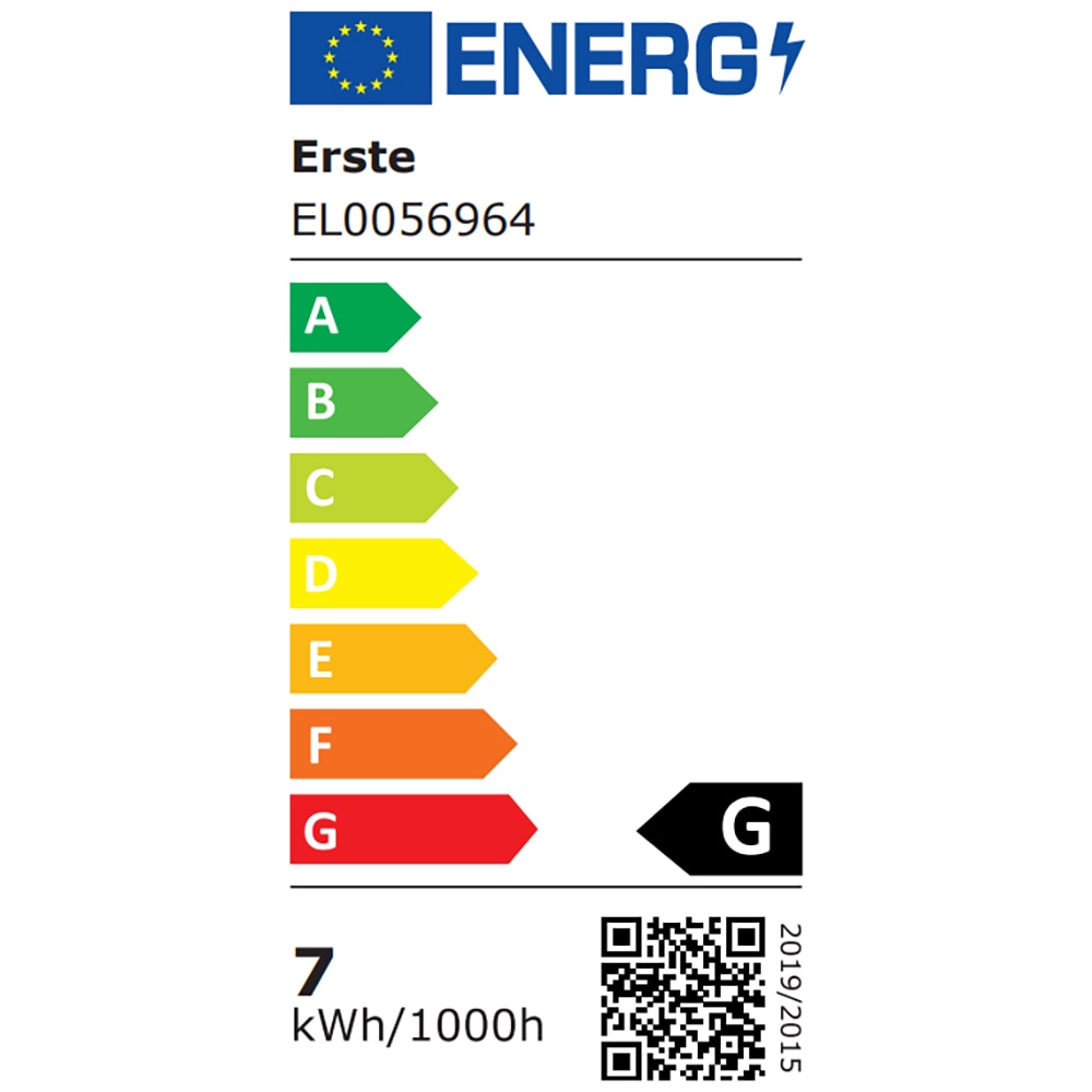 Lampa de birou LED ERSTE LICHT EL0056964 Rondo, 7W, alb