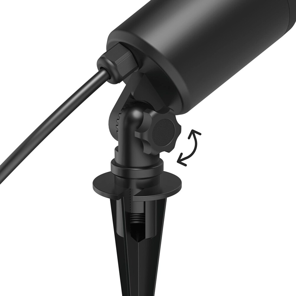 Lampa de exterior HAMA 00176630, 7W, 450lm, IP65, RGB, negru