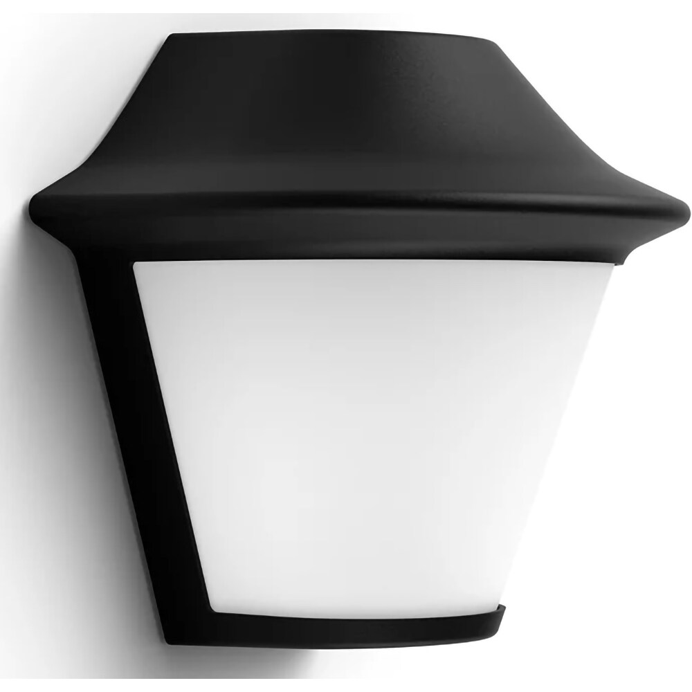 Aplica de exterior PHILIPS Serres 8718696165911, E27, IP44, negru